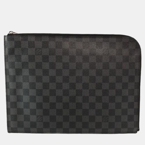 Damier Graphite Canvas Pochette Jour GM Clutch Bag - Louis Vuitton - Modalova