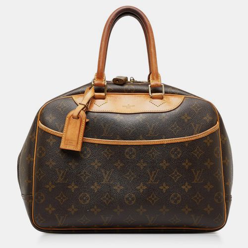 Coated Canvas, Leather Deauville Top Handle Bags - Louis Vuitton - Modalova