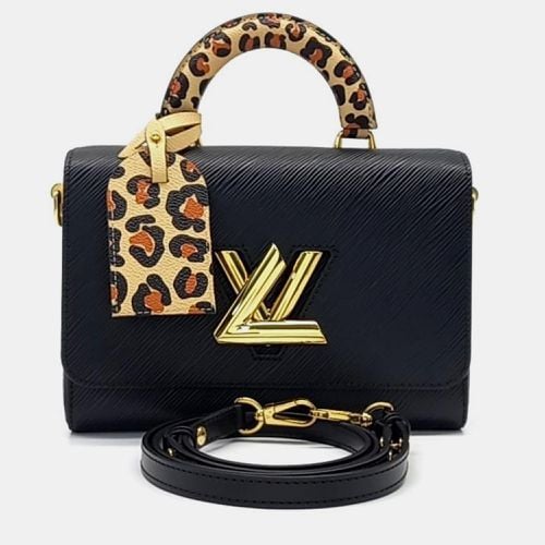 Leopard Top Handle Twist MM Bag - Louis Vuitton - Modalova