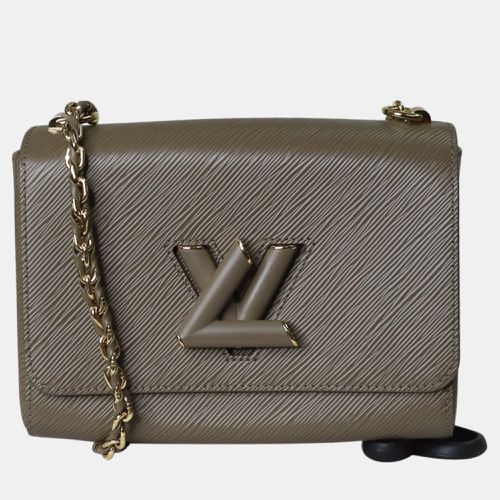 Khaki Epi Leather Twist MM Shoulder Bag - Louis Vuitton - Modalova