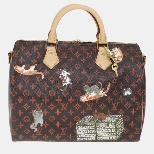 Canvas 30 Catogram Speedy Bandouliere Satchel - Louis Vuitton - Modalova