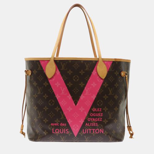 Canvas V Neverfull MM tote Bag - Louis Vuitton - Modalova