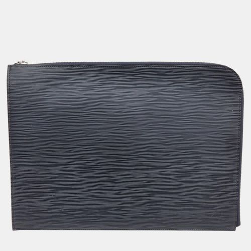 Gray Epi Leather Pochette Jour GM Clutch Bag - Louis Vuitton - Modalova