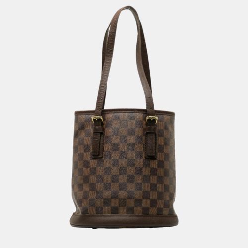 Canvas Damier Ebene Marais Tote Bag - Louis Vuitton - Modalova