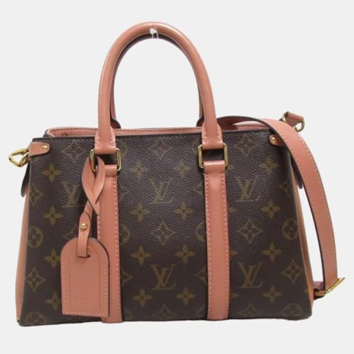 Canvas and Leather BB Soufflot Satchel Bag - Louis Vuitton - Modalova