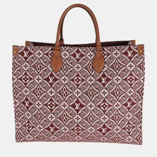 Bordeaux Jacquard Since 1854 Onthego GM Tote - Louis Vuitton - Modalova