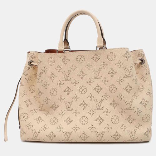 Beige Monogram Mahina Leather Bella Bag - Louis Vuitton - Modalova