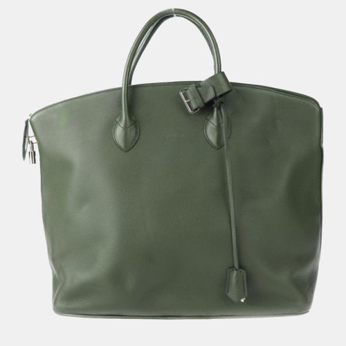 Khaki Leather GM Lockit Tote Bag - Louis Vuitton - Modalova