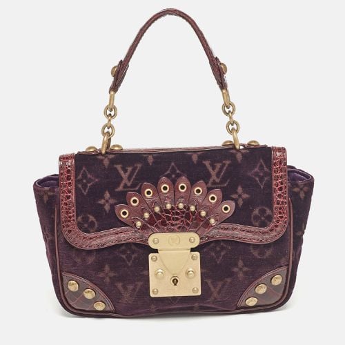 Monogram Velours and Alligator Irvine Bag - Louis Vuitton - Modalova