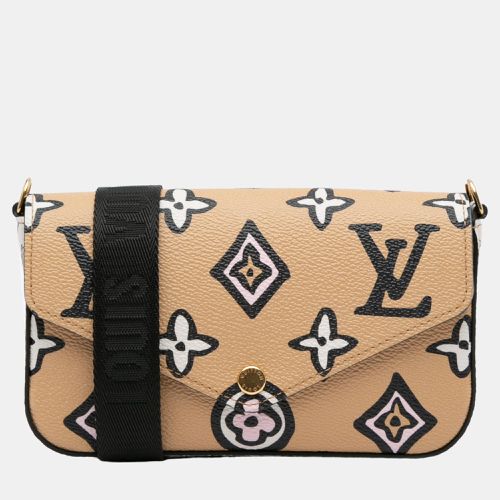 Multicolor Monogram Canvas 'Wild at Heart' Felicie Strap & Go Shoulder Bag - Louis Vuitton - Modalova