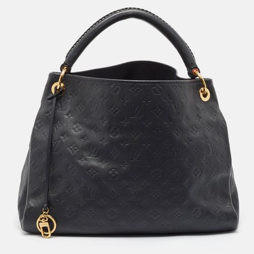 Bleu Infini Monogram Empreinte Leather Artsy MM Bag - Louis Vuitton - Modalova