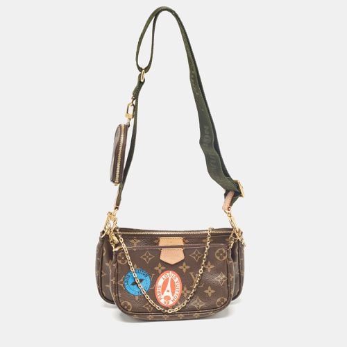 Khaki Monogram Canvas My LV World Tour Multi Pochette Accessoires - Louis Vuitton - Modalova