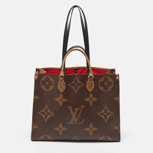 Monogram Reverse Giant Canvas OnTheGo GM Bag - Louis Vuitton - Modalova