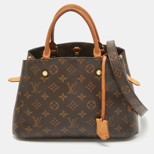 Monogram Canvas and Leather Montaigne BB Bag - Louis Vuitton - Modalova