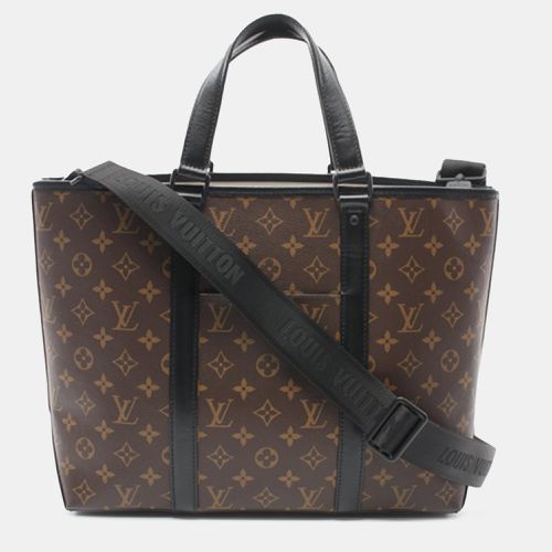 Monogram Macassar Week-End Tote PM Bag - Louis Vuitton - Modalova