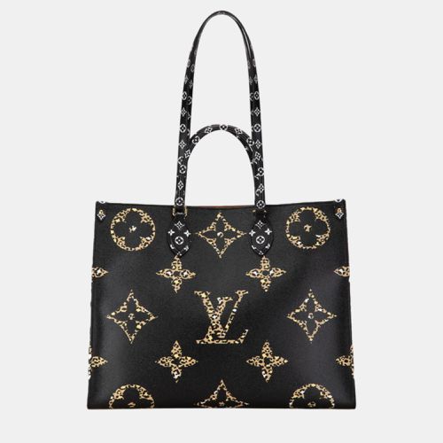 Camel Multicolor PVC Monogram Giant Jungle On the Go GM Tote Bag - Louis Vuitton - Modalova