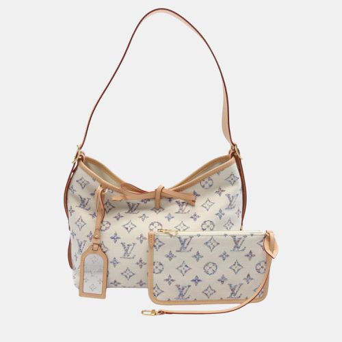 Leather Multicolor Carryall Nm pm Monogram Jacquard Shoulder Bag - Louis Vuitton - Modalova