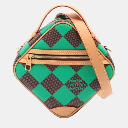 Chess Vert Damier Pop Coated Canvas Leather Green Handbag - Louis Vuitton - Modalova