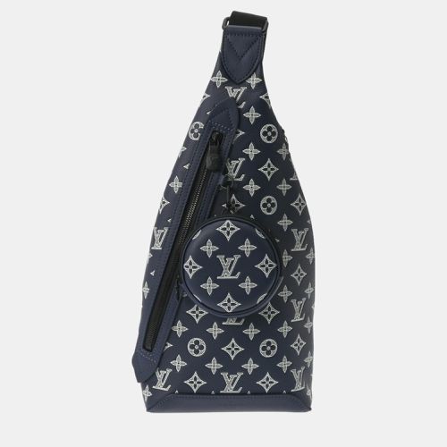 Monogram Shadow Duos Body Navy Leather Shoulder Bag - Louis Vuitton - Modalova