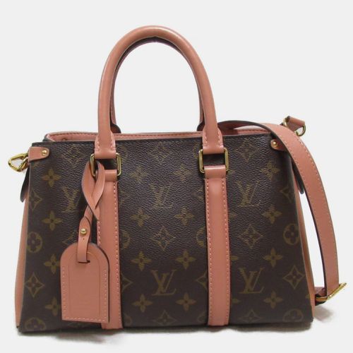 Soufflot Nv Bb Coated Canvas Leather Monogram Shoulder Bag - Louis Vuitton - Modalova