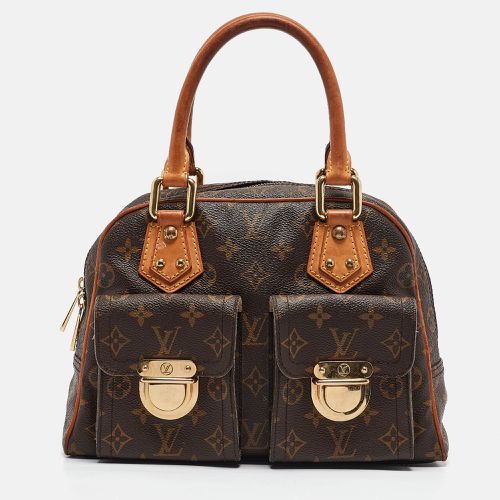 Monogram Canvas and Leather Manhattan PM Bag - Louis Vuitton - Modalova