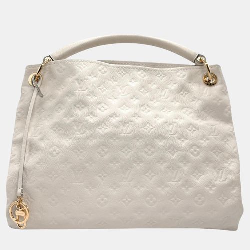 Neige Gold Monogram Empreinte Artsy Mm Shoulder Bag - Louis Vuitton - Modalova