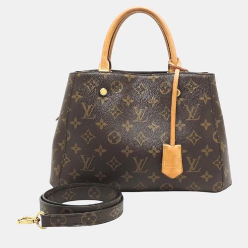 Monogram Ebene () Montaigne Bb Handbag - Louis Vuitton - Modalova