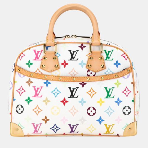 Blanc Pvc Leather Monogram Multicolor Trouville Studs Handbag - Louis Vuitton - Modalova