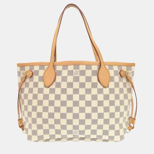 Damier Azur Neverfull Pm Tote Bag - Louis Vuitton - Modalova