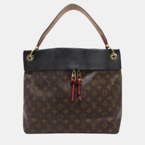 Monogram Calfskin (Cowhide) Pvc Coated Canvas Tuileries Hobo Shoulder Bag - Louis Vuitton - Modalova