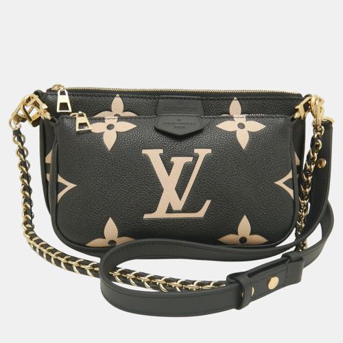 Cream Bicolor Monogram Empreinte Multi Pochette Shoulder Bag - Louis Vuitton - Modalova