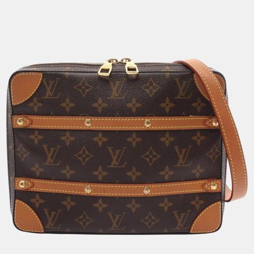 Coated Canvas Leather Soft Trunk PM Monogram Shoulder Bag - Louis Vuitton - Modalova