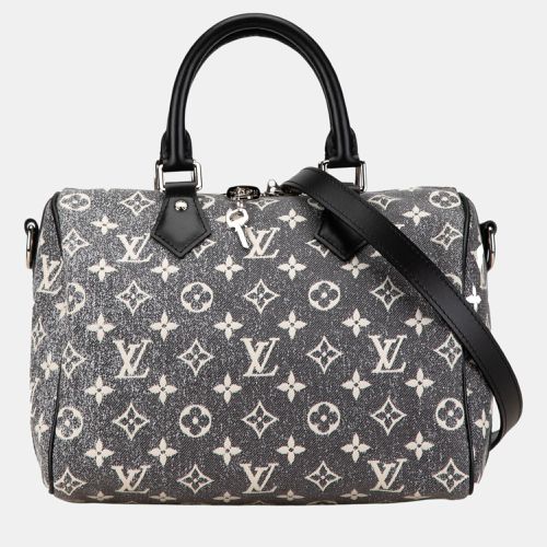 Monogram Jacquard Denim Speedy Bandouliere 25 - Louis Vuitton - Modalova