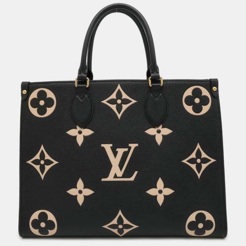 Bicolor Monogram Empreinte On the Go MM Tote Bag - Louis Vuitton - Modalova