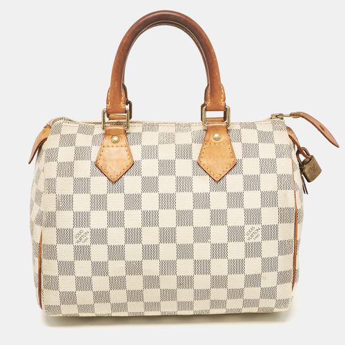 Damier Azur Canvas Speedy 25 Bag - Louis Vuitton - Modalova