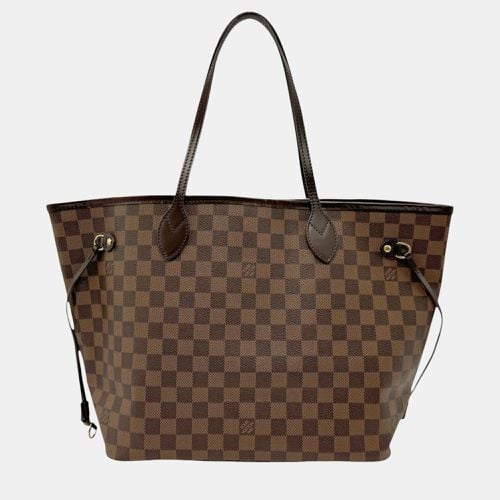 Canvas Ebene Damier Neverfull MM Tote Bag - Louis Vuitton - Modalova