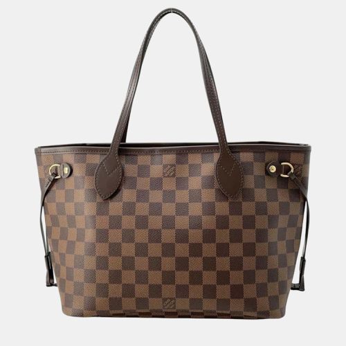 Damier Ebene Canvas Neverfull Size PM - Louis Vuitton - Modalova