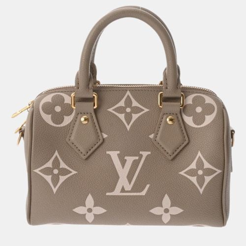 Tourtrell Creme Leather Monogram Empreinte Speedy Bandouliere 20 Handbag - Louis Vuitton - Modalova