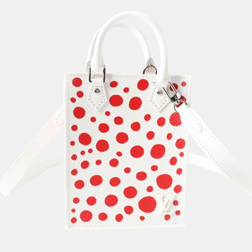 White Leather Infinity Dot Petite Sac Plat Bag - Louis Vuitton - Modalova