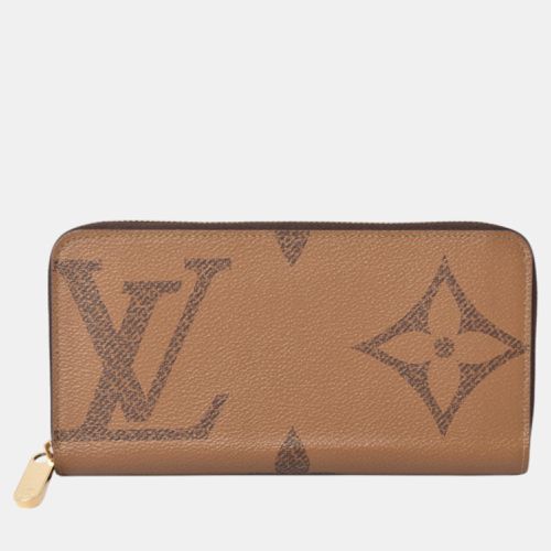 Canvas Monogram Giant Reverse Zippy Wallet - Louis Vuitton - Modalova