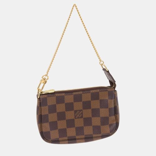 Canvas Damier Mini Pochette Accessoires Clutch - Louis Vuitton - Modalova