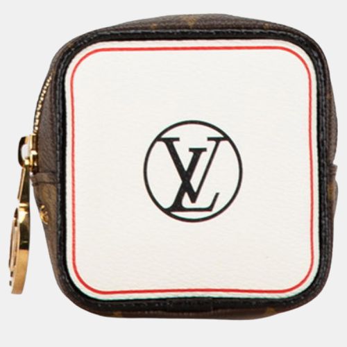 Pvc Leather Canvas Monogram Portemonnaie Cube Pouch - Louis Vuitton - Modalova