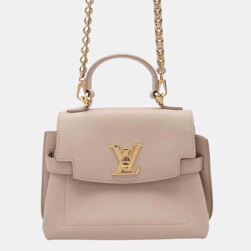 Greige Grain Leather Rock Me Ever Mini Handbag - Louis Vuitton - Modalova