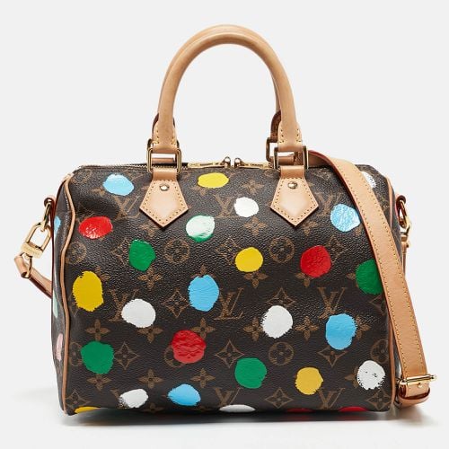 X Yayoi Kusama Monogram Dots Canvas Speedy Bandouliere 25 Bag - Louis Vuitton - Modalova