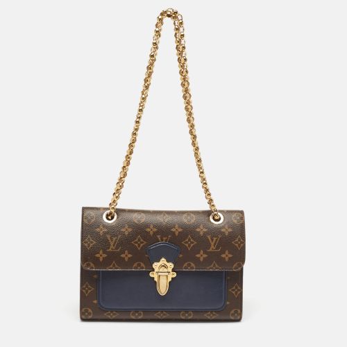 Blue Marine Monogram Canvas Victoire Bag - Louis Vuitton - Modalova