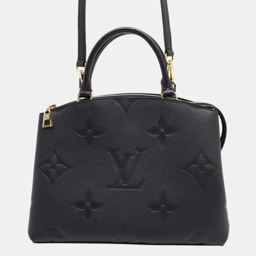 Noir	Monogram	Empreinte	Leather PM Petit Palais Shoulder Bag - Louis Vuitton - Modalova