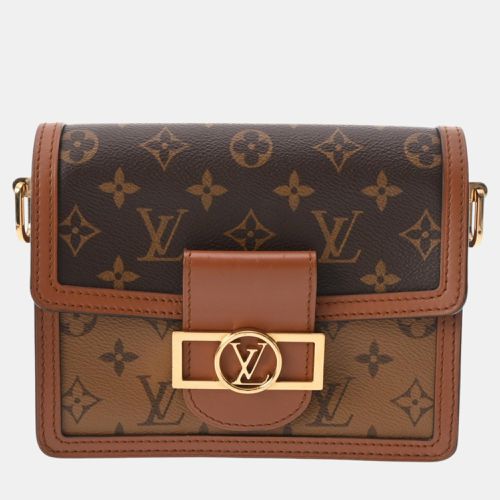 Canvas Monogram Reverse Dauphine Mini Shoulder Bag - Louis Vuitton - Modalova