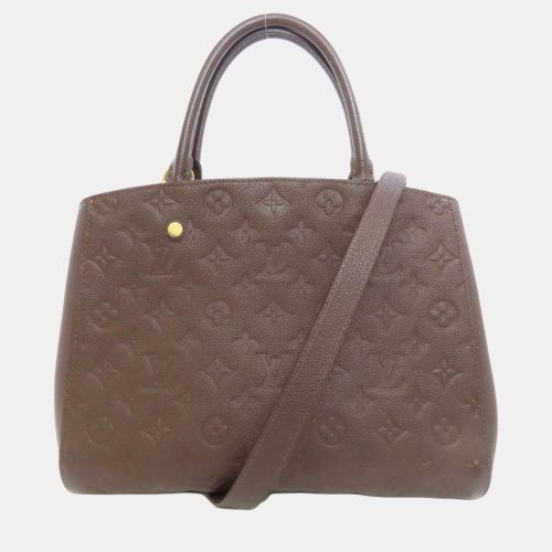 Earth Monogram Empreinte Montaigne MM Handbag - Louis Vuitton - Modalova