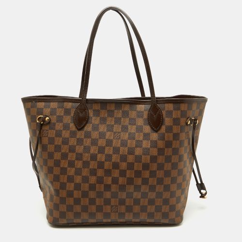 Damier Ebene Canvas Neverfull MM Bag - Louis Vuitton - Modalova