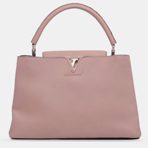 Leather Capucines MM Shoulder Bag - Louis Vuitton - Modalova